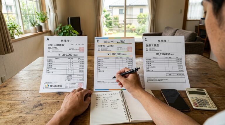 相見積もりは何社取る? — 97%が10万円以上の差を経験している